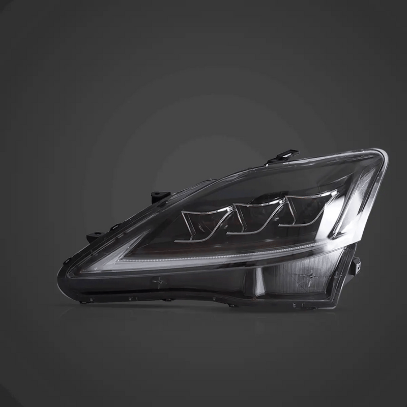 Reflektory przednie LED VLAND do Lexus IS220d / IS250 / IS350 / IS F (2005–2012)