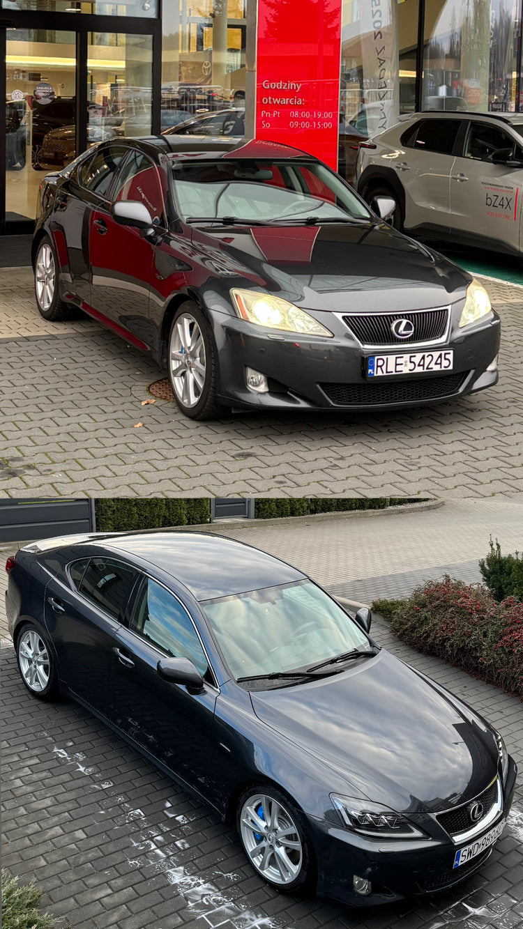 Lexus IS z reflektorami przednimi VLAND